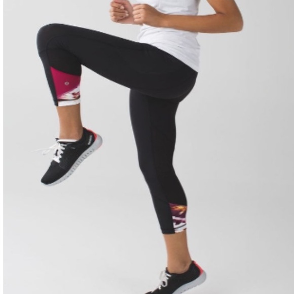 Lululemon leggings women’s size 4 cropped pace rival athletic - Picture 2 of 6